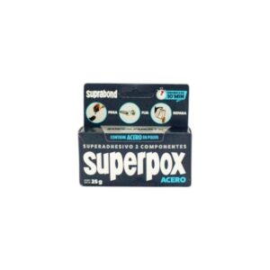 PEGAMENTO SUPRABOND SUPERPOX ACERO